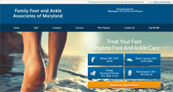 Desktop Screenshot of marylandfeet.com
